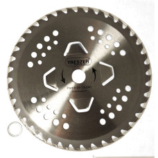 Нож TRESZER мотокосы 40 зубов 255мм, твердосплавная напайка