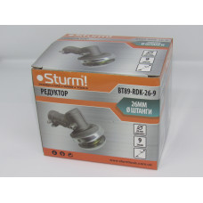 Редуктор бензотриммера, 26мм, 9 зуб, Sturm BT89-RDK-26-9
