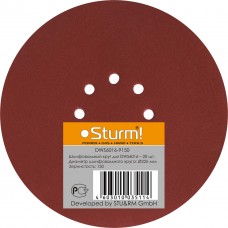 Шлифбумага круглая 225мм, зерно 150, 20шт Sturm DWS6016-9150 Шлифбумага круглая 225мм, зерно 150, 20шт Sturm DWS6016-9150