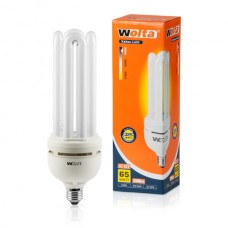 Лампа энергосберегающая Wolta  четыре дуги холодный 65Вт (325Вт) 10W4U65E27