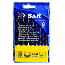 Набор сверл по дереву S&R 8 шт.